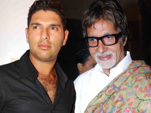 Amitabh Bachchan prays for ailing Yuvraj Singh	